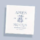 Search for skiing napkins Apres ski