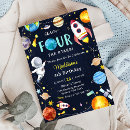 Search for reach four the stars birthday invitations Galaxy party