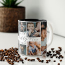 Search for coffee mugs photo collage