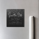 Search for save the date magnets Black and white