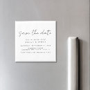 Search for invitation magnets Black and white