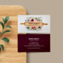 Search for homemade cake business cards Cupcake