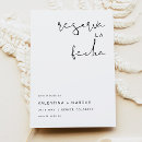 Search for spanish save the dates Modern minimalist