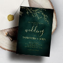 Search for foil elegant wedding invitations Greenery