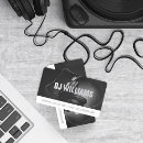 Search for musician business cards artist