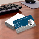 Search for financial advisor business cards accounting