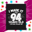 Search for 94th birthday cards Funny