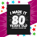 Search for funny 80th birthday cards Humor