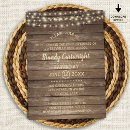 Search for rustic invitations wood