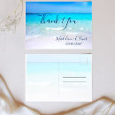 Search for beach thank you postcards summer