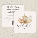 Search for kitchen business cards Qr code