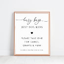 Search for kid wedding signs Black and white