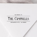 Search for return address rubber stamps Simple