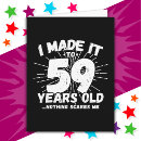 Search for 59th birthday cards Funny