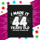 Search for 44th birthday cards Humor