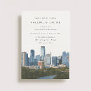 Search for skyline wedding invitations city