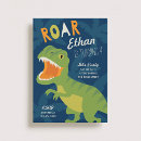 Search for dinosaur fourth birthday invitations Boys