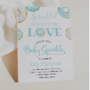 Search for sprinkled with love baby shower invitations Blue