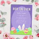 Search for happy easter invitations Rabbit