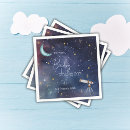 Search for celestial napkins Moon and stars