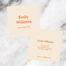 Search for beige business cards Minimalist