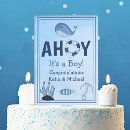 Search for nautical cake toppers Whale
