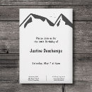 Search for hike birthday invitations Mountain