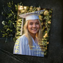 Search for magazine cover graduation invitations Black and white
