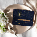 Search for gold rsvp cards Crescent moon