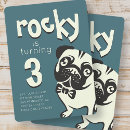 Search for pug birthday invitations Pet