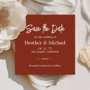 Search for burnt orange save the dates Stylish