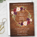 Search for floral wreath invitations weddings