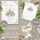 Search for beatrix potter baby shower invitations peter rabbit