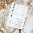 Search for black and white 21st birthday invitations Twenty one