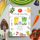Search for vegetable garden invitations Baby in bloom