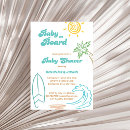 Search for surf baby shower invitations Retro