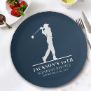 Search for golf birthday plates Modern