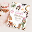 Search for western girl birthday invitations Cowgirl