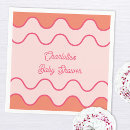 Search for pink orange napkins Baby shower