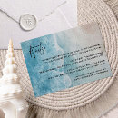 Search for beach wedding enclosure cards details