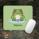 Search for cute frog mousepads Adorable