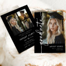 Search for collage invitations Black and white