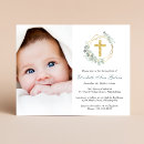 Search for baptism invitations Eucalyptus greenery
