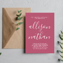 Search for mulberry wedding invitations Script
