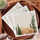 Search for cactus napkins Southwestern