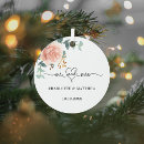 Search for mr and mrs ornaments Rose gold