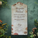 Search for mushroom wedding invitations Forest