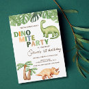 Search for dino mite party invitations For kids