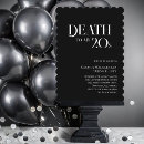 Search for death to my 20s invitations Funny