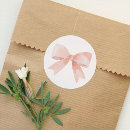Search for ribbon stickers pink bow